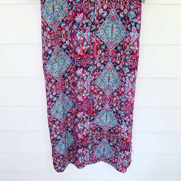 Seafolly Tapestry Long Line Casablanca Kaftan XL - Picture 11 of 15